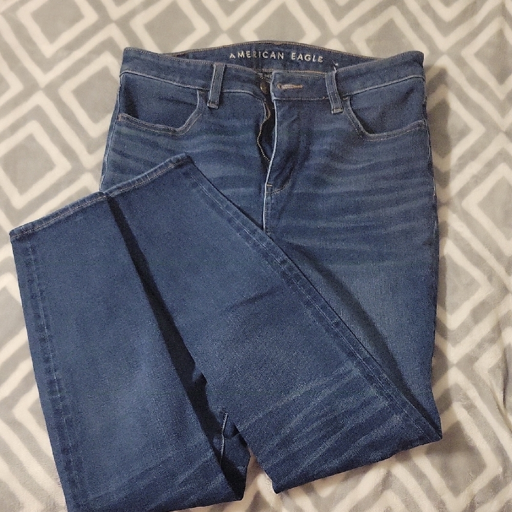 American Eagle Outfitters Women's Blue Jeans